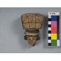 statuetta di portatrice/ frammento statuetta di portatrice/ frammento